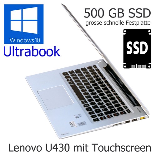 Notebook lenovo u430 - lenovo,